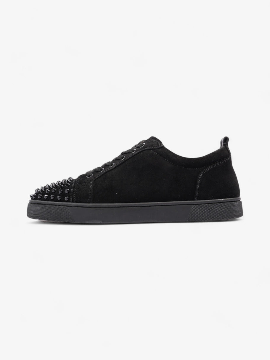 Christian Louboutin Louis Junior Spikes Black Suede EU 44 UK 10 Image 5