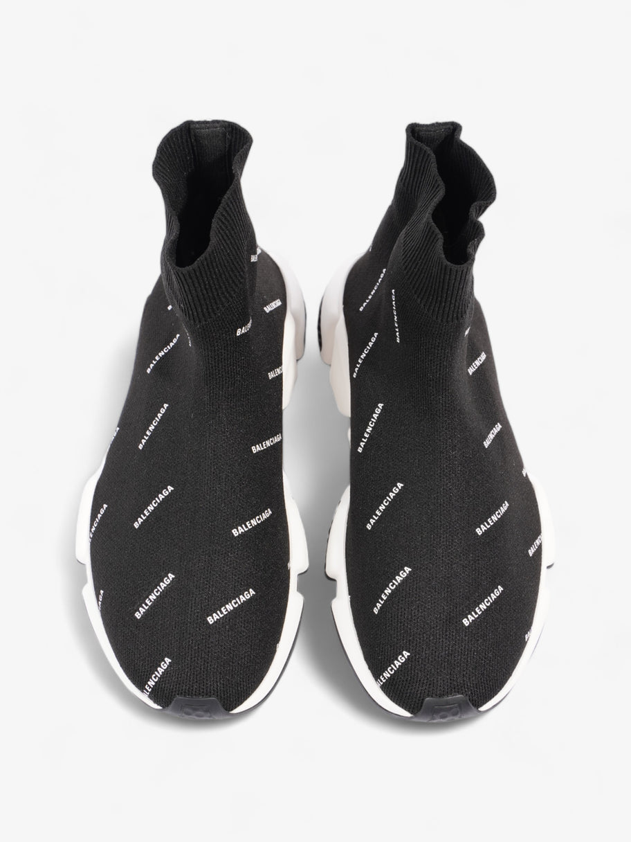 Balenciaga Speed Logo Black / White Cotton EU 38 UK 5 Image 8