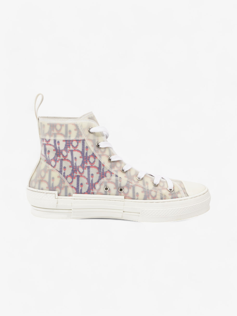 Christian Dior B23 High-tops White  / Blue / Red Mesh EU 41.5 UK 8.5 Image 4