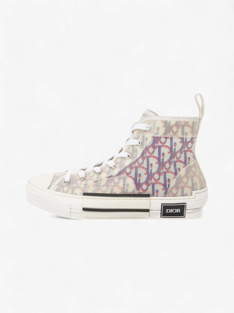 Christian Dior B23 High-tops White  / Blue / Red Mesh EU 41.5 UK 8.5 Image 5