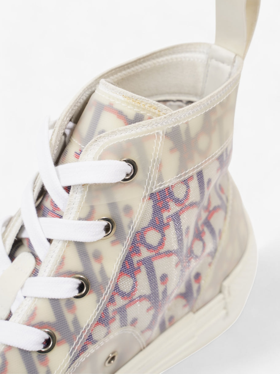 Christian Dior B23 High-tops White  / Blue / Red Mesh EU 41.5 UK 8.5 Image 9