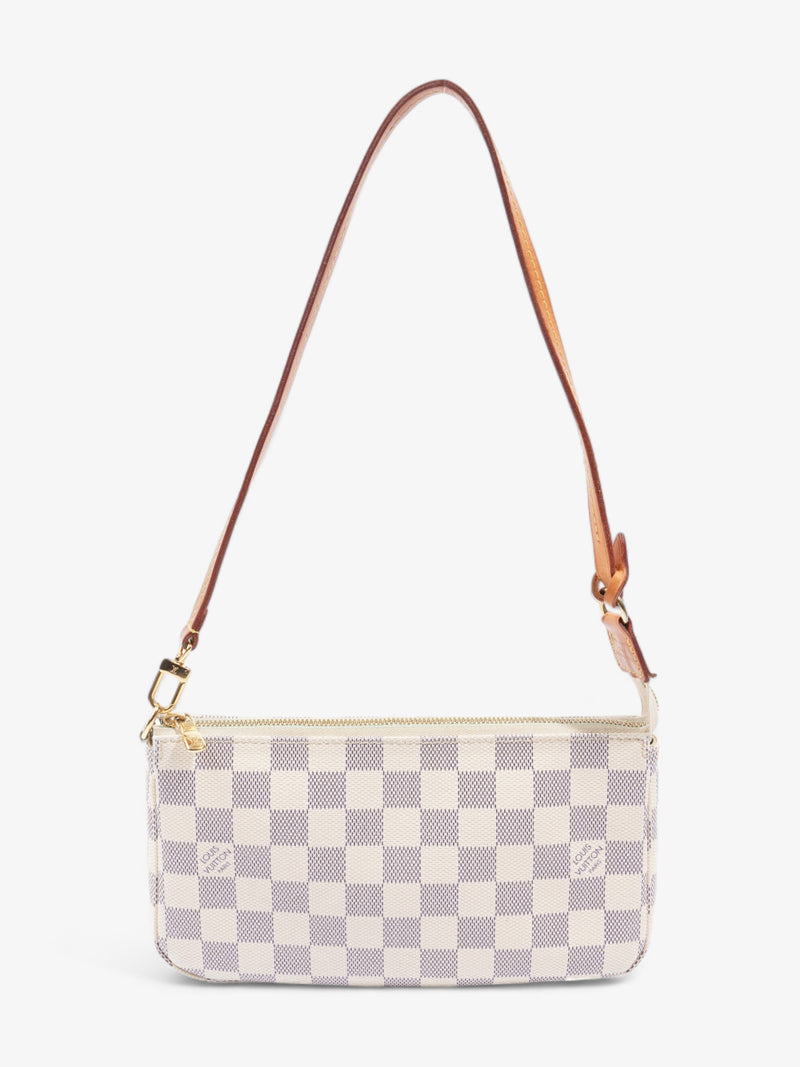  Louis Vuitton Pochette Accessoires Damier Azur Coated Canvas