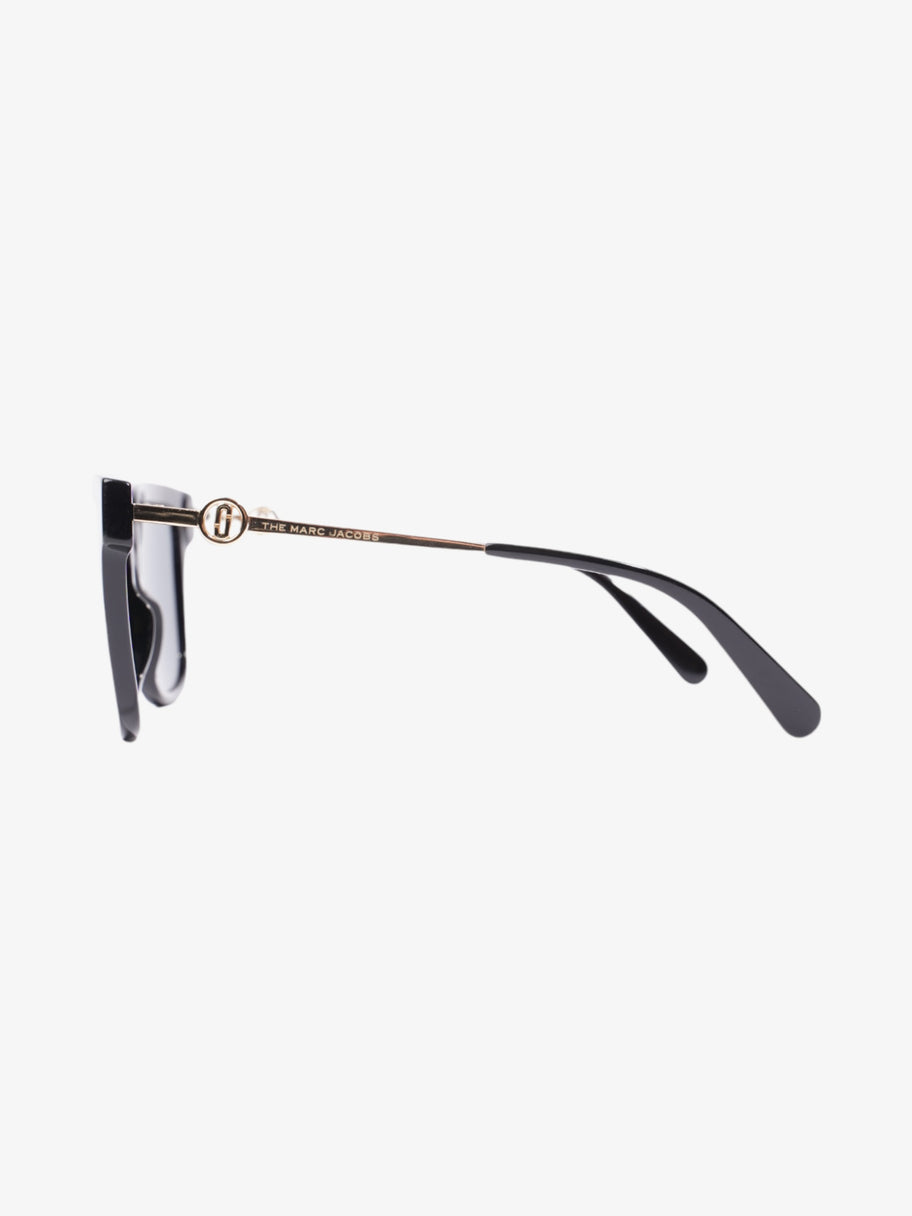 Marc Jacobs MARC Sunglasses Black / Gold Acetate 140mm Image 2