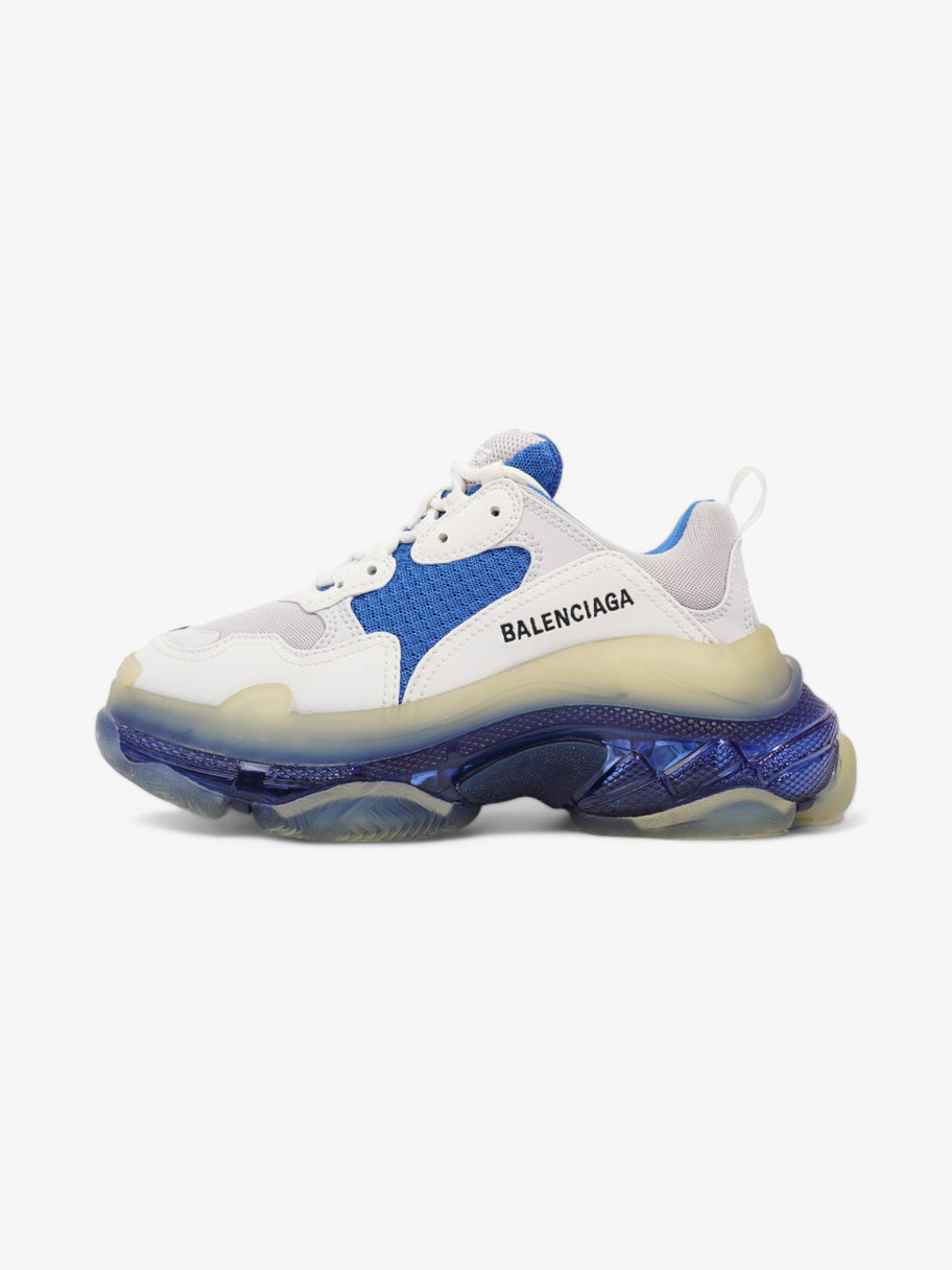 Balenciaga Triple S Clear Sole White / Blue Mesh EU 37 UK 4 Image 5