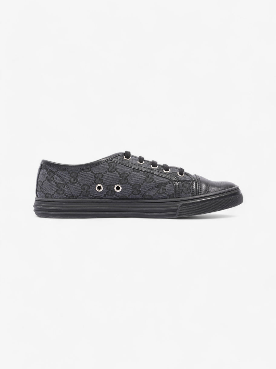 Gucci GG Low-top Sneakers Black Canvas EU 38.5 UK 5.5 Image 4