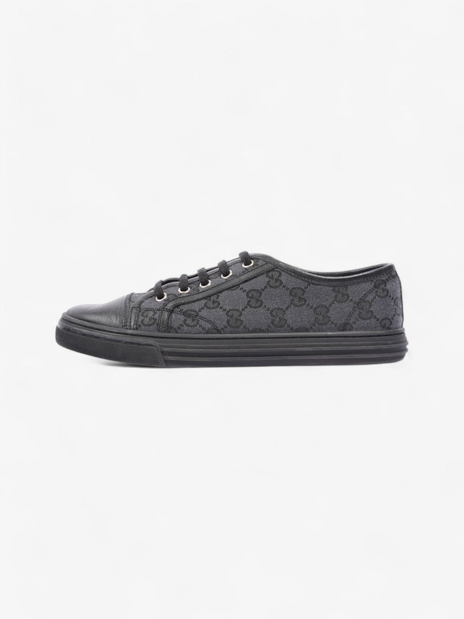 Gucci GG Low-top Sneakers Black Canvas EU 38.5 UK 5.5 Image 5