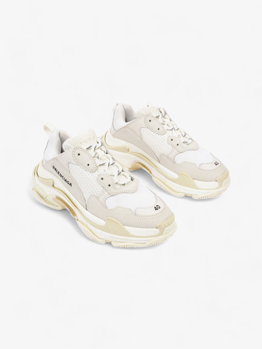 Balenciaga Triple S White Mesh EU 40 UK 7 Image 2