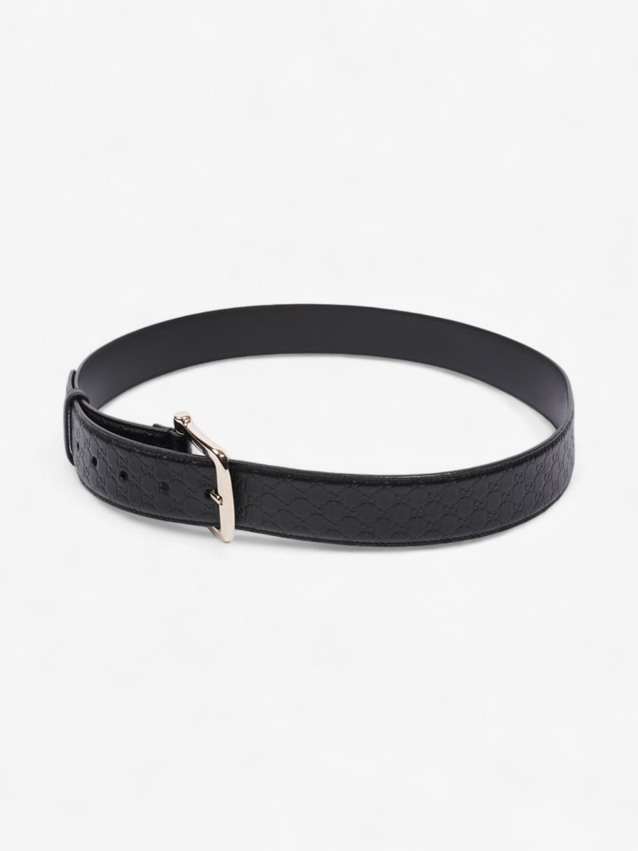 Gucci Microguccissima Buckle Belt Black Leather 100cm / 40