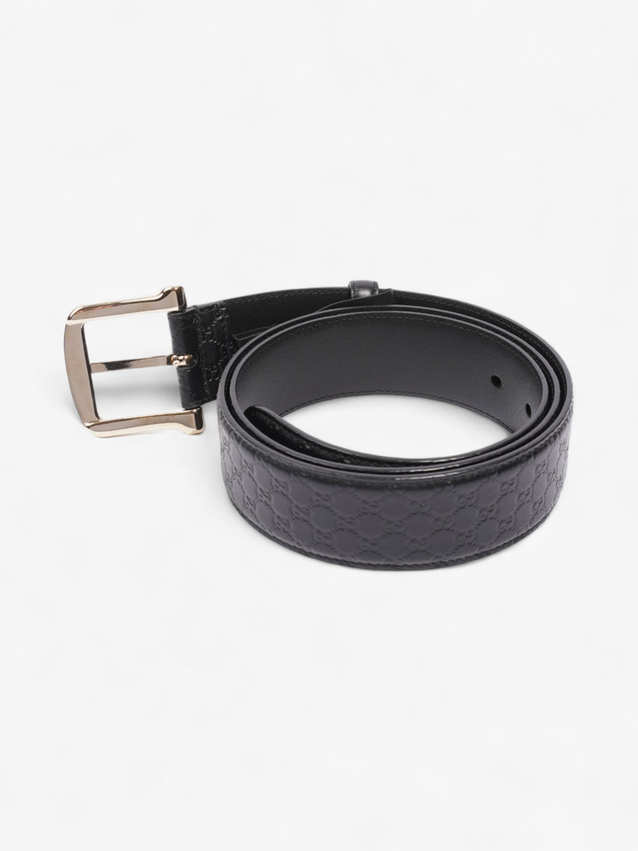 Gucci Microguccissima Buckle Belt Black Leather 100cm / 40