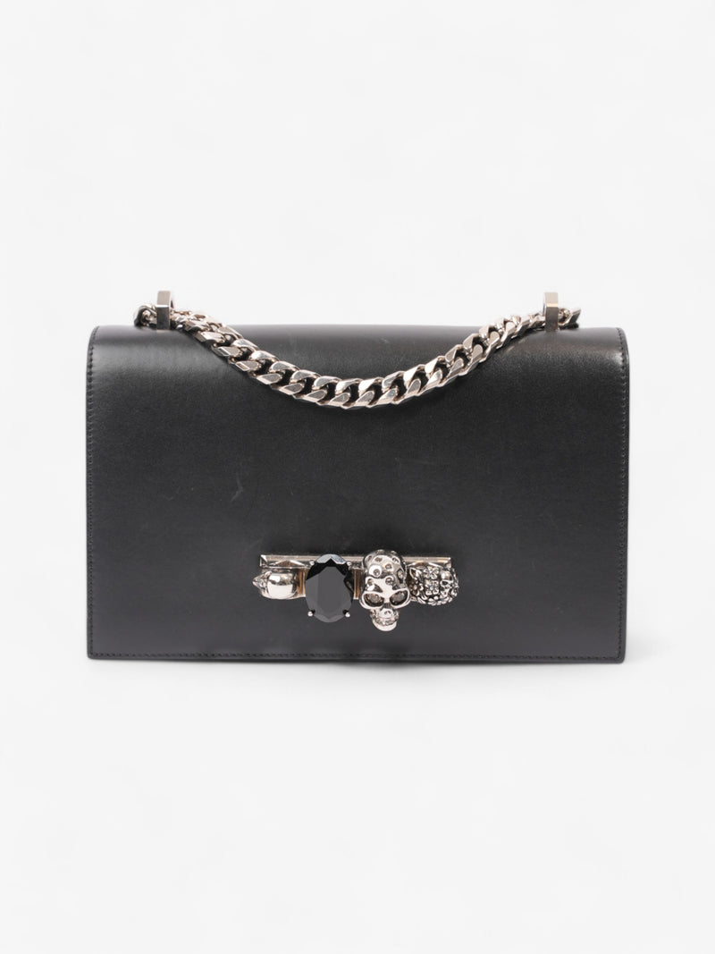  Alexander McQueen Shoulder Bag Black Leather