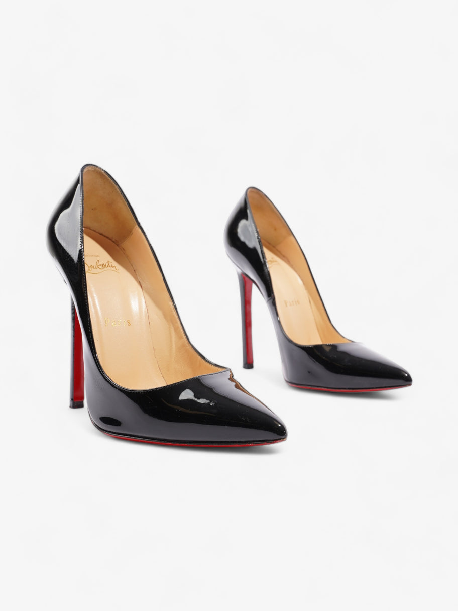 Christian Louboutin Pigalle Heels 120 Black Patent Leather EU 38.5 UK 5.5 Image 2