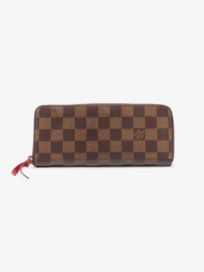  Clémence Wallet Damier Ebene Coated Canvas