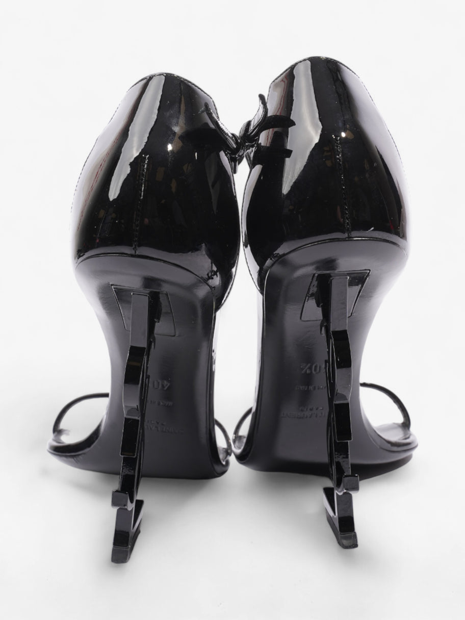 Saint Laurent Opyum Heels 110 Black Patent Leather EU 40.5 UK 7.5 Image 6