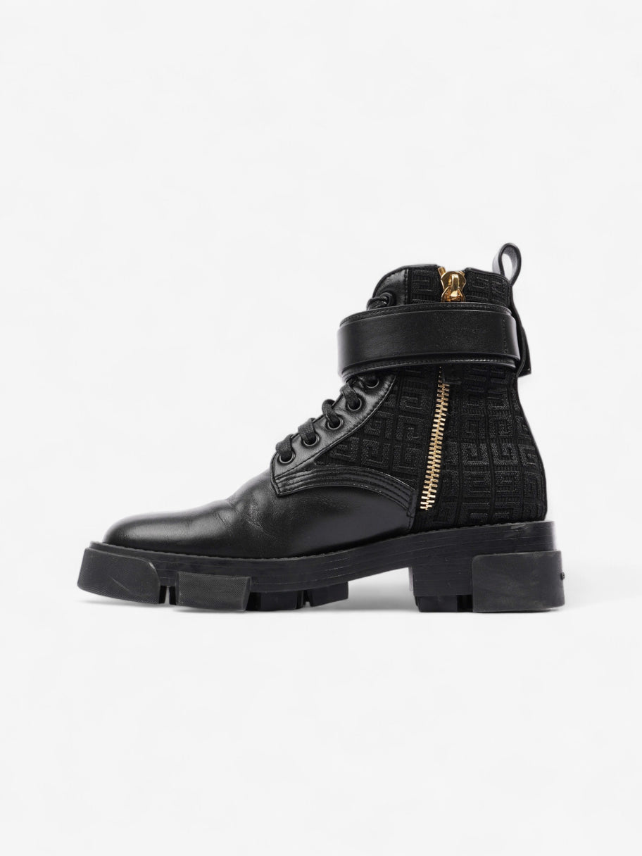 Givenchy Terra Boots Black / Gold Calfskin Leather EU 36.5 UK 3.5 Image 3