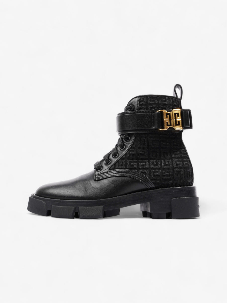 Givenchy Terra Boots Black / Gold Calfskin Leather EU 36.5 UK 3.5 Image 5