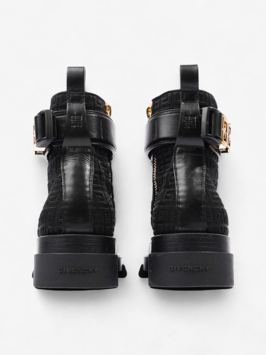 Givenchy Terra Boots Black / Gold Calfskin Leather EU 36.5 UK 3.5 Image 6