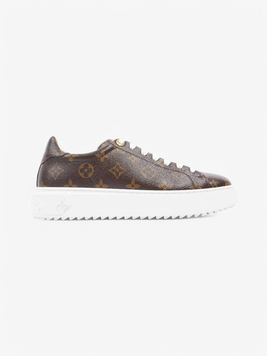 Louis Vuitton Time Out Sneakers Monogram / White Coated Canvas EU 39 UK 6 Image 1