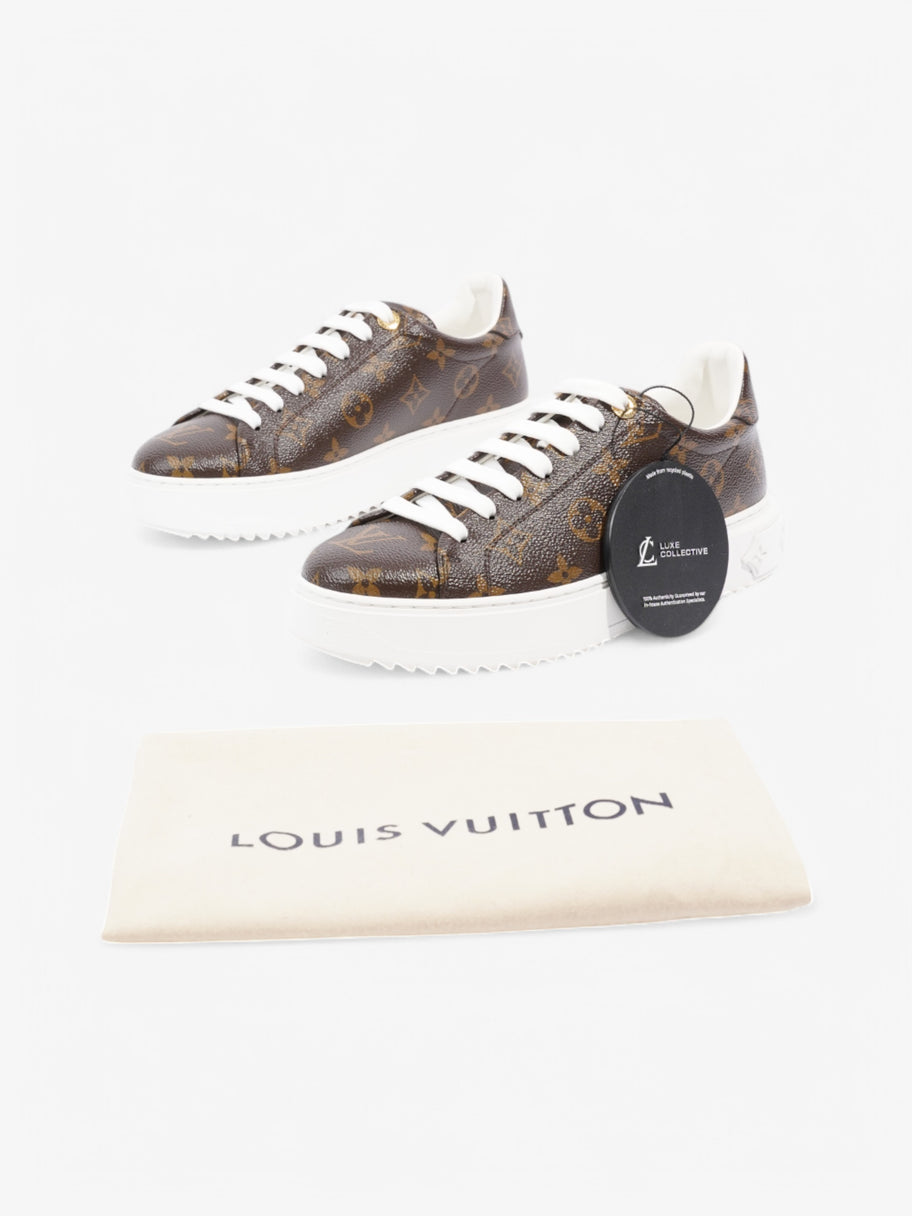 Louis Vuitton Time Out Sneakers Monogram / White Coated Canvas EU 39 UK 6 Image 10