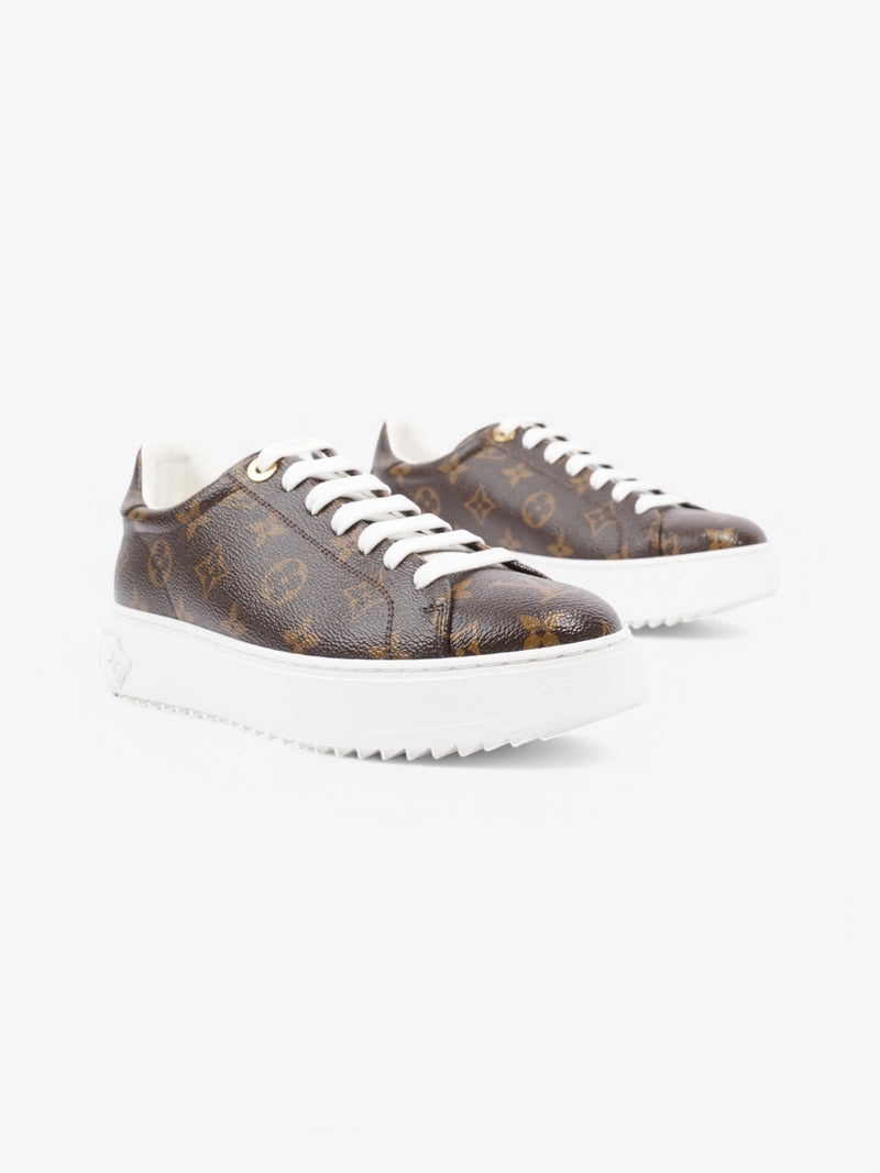  Louis Vuitton Time Out Sneakers Monogram / White Coated Canvas EU 39 UK 6