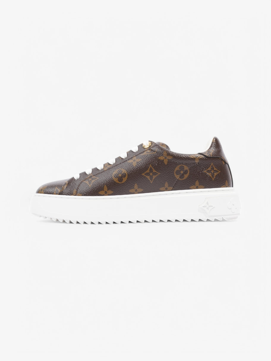 Louis Vuitton Time Out Sneakers Monogram / White Coated Canvas EU 39 UK 6 Image 3