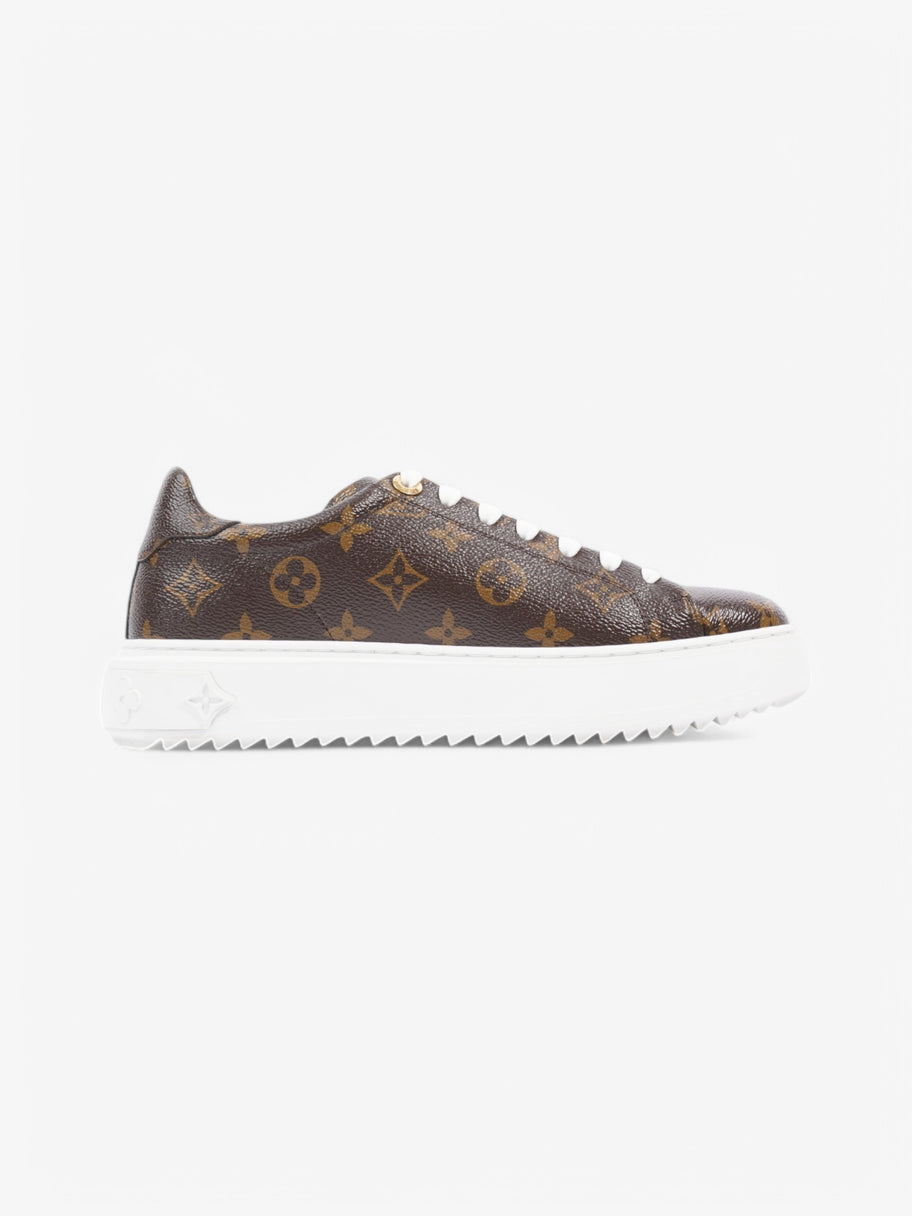 Louis Vuitton Time Out Sneakers Monogram / White Coated Canvas EU 39 UK 6 Image 4