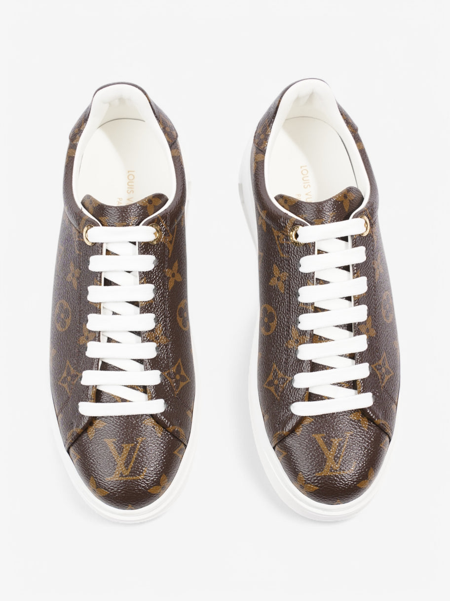 Louis Vuitton Time Out Sneakers Monogram / White Coated Canvas EU 39 UK 6 Image 8