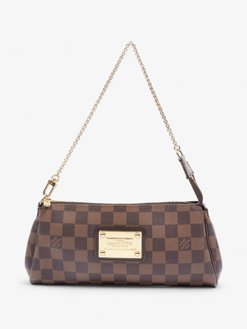  Louis Vuitton Eva Damier Ebene Coated Canvas