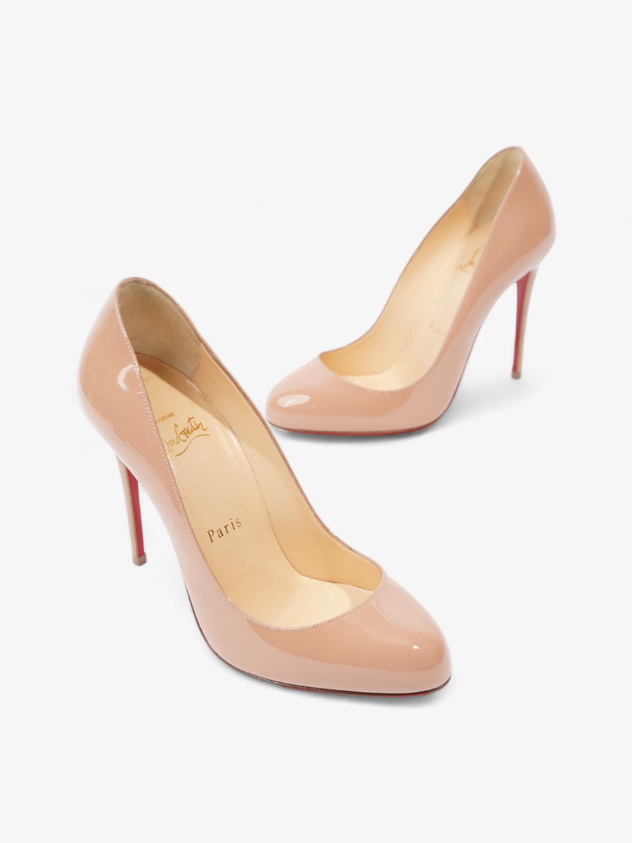 Christian Louboutin Dorissima 100mm Nude Patent Leather EU 36 UK 3 Image 9