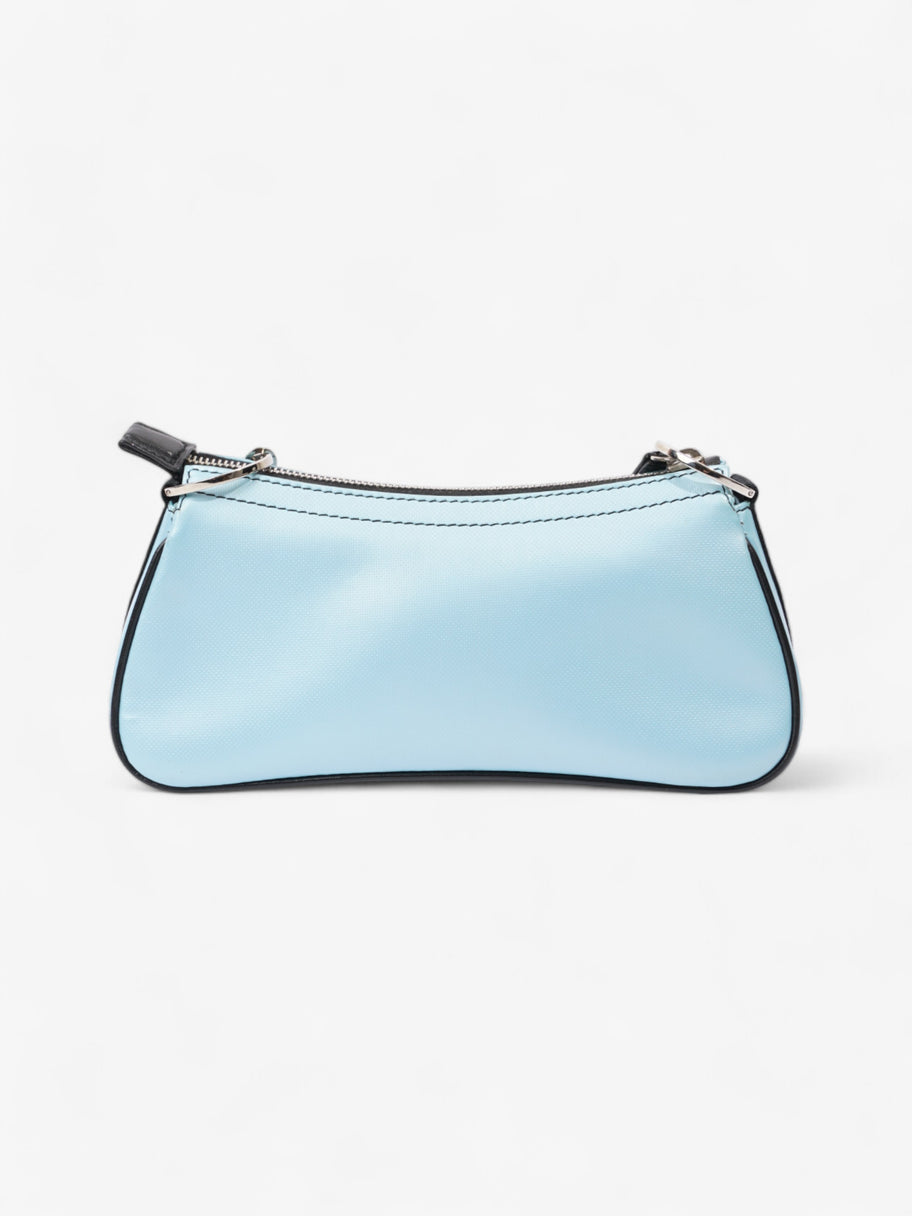 Christian Dior Hardcore Bag Light Blue / Black Coated Canvas Mini Image 4