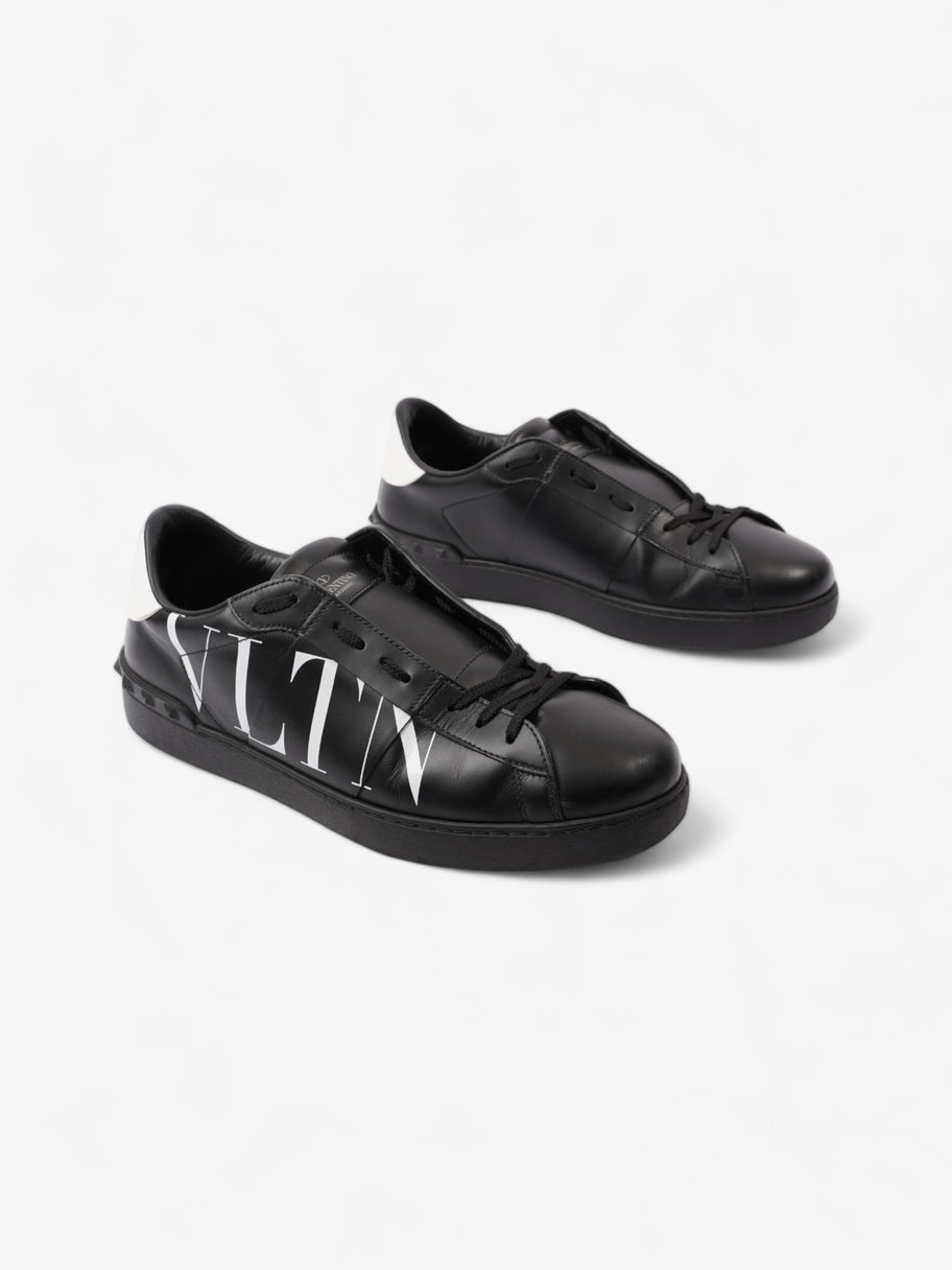 Valentino VLTN Sneakers Black / White Leather EU 45.5 UK 11.5 Image 2