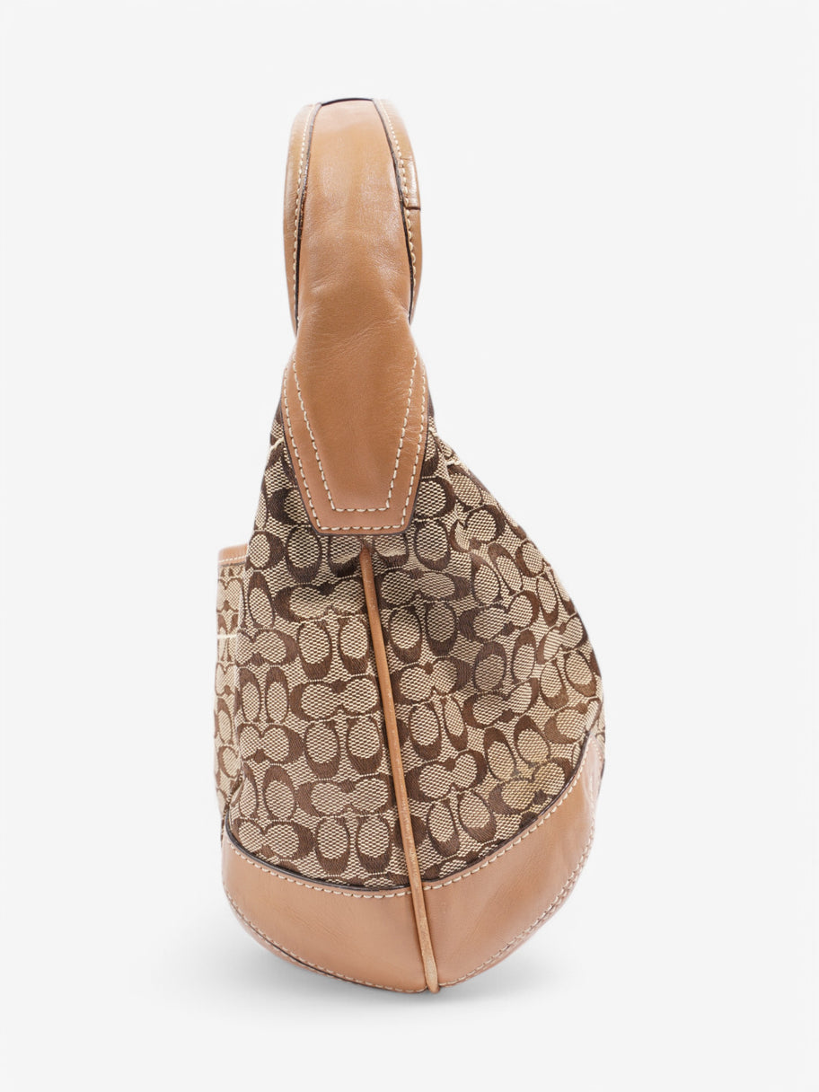 Coach Signature Sufflette Beige  / Brown Canvas Image 3