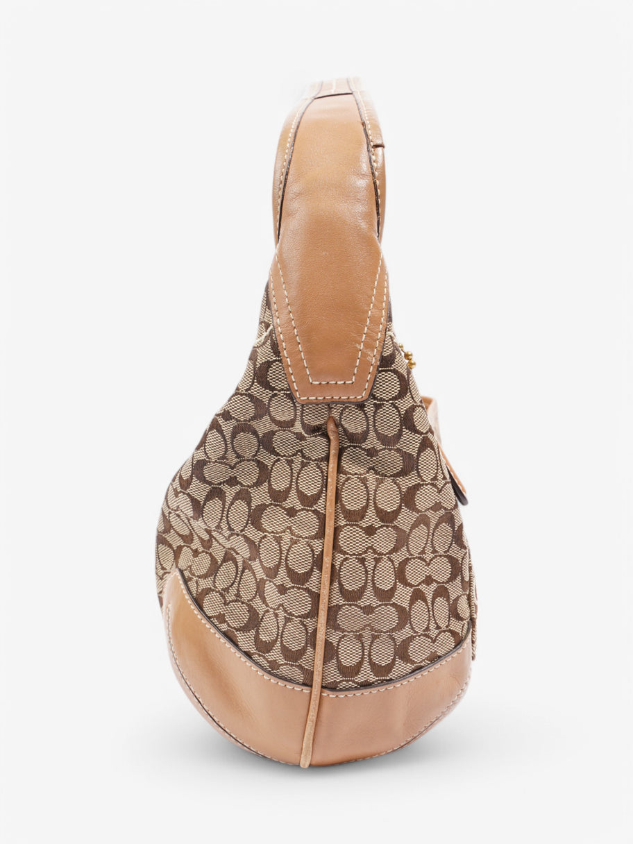 Coach Signature Sufflette Beige  / Brown Canvas Image 5