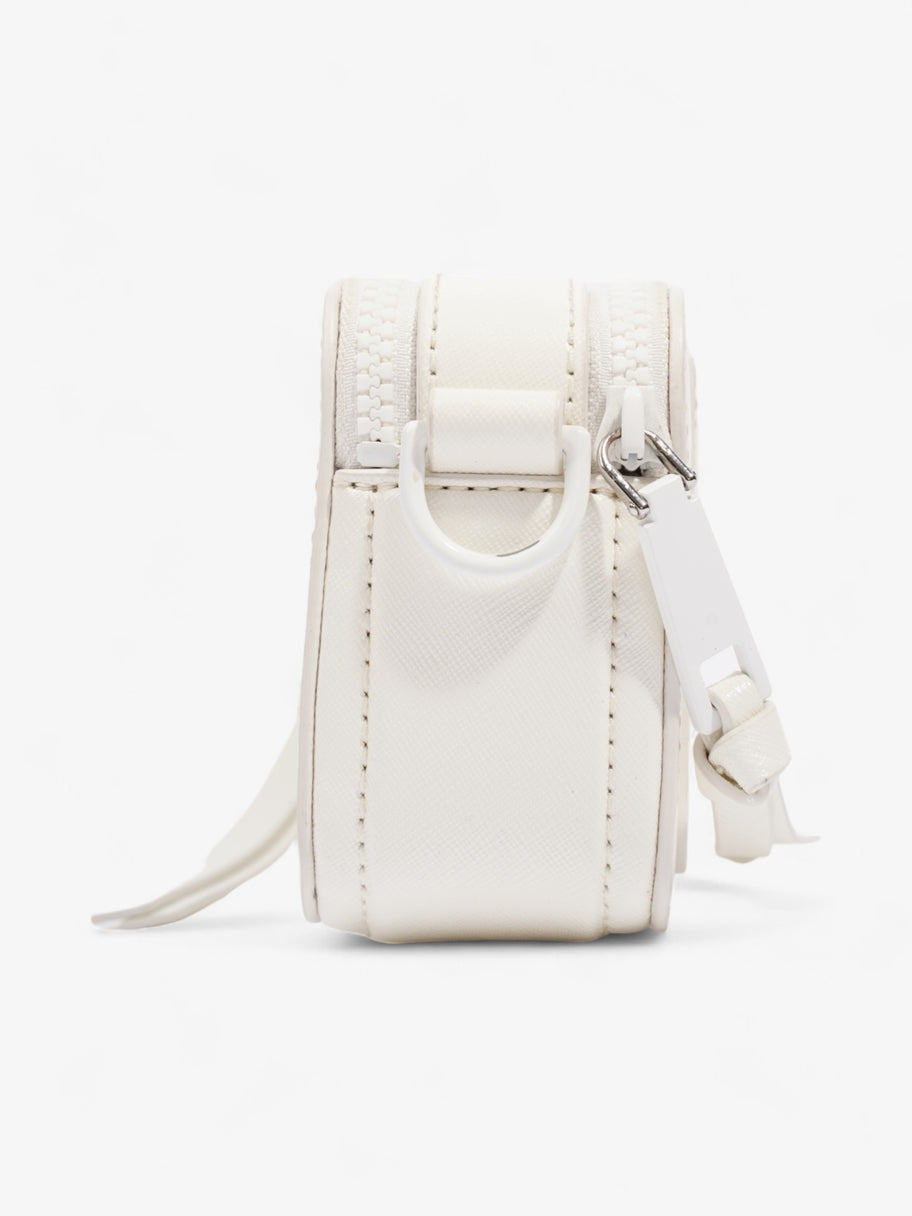 Marc Jacobs The Snapshot White Saffiano Leather Image 3