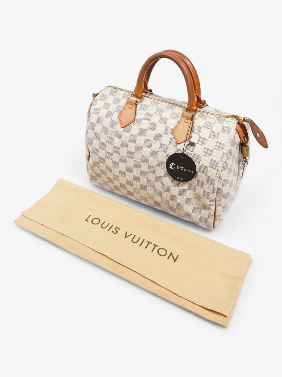 Louis Vuitton Speedy 30 Damier Azur Coated Canvas Image 11