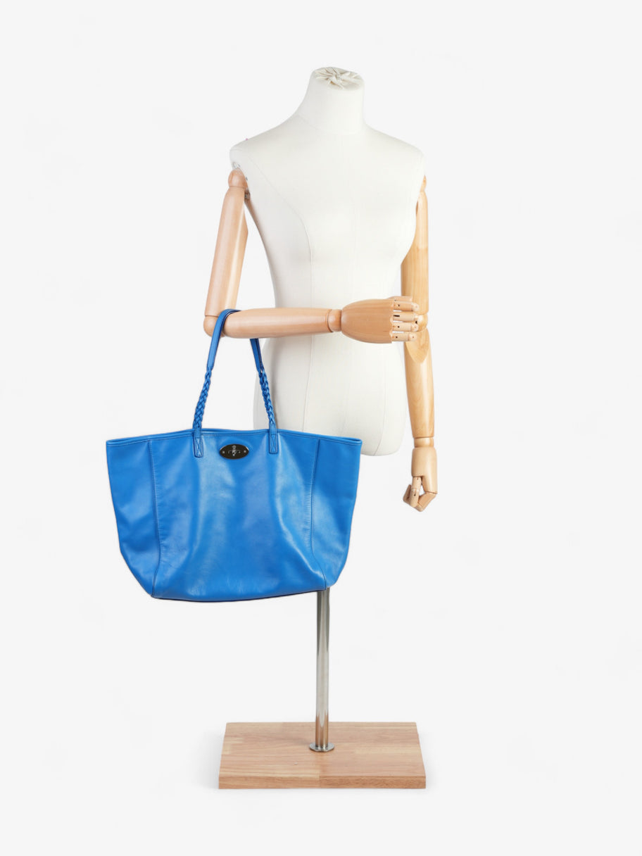 Mulberry Dorset Tote Blue Leather Medium Image 2