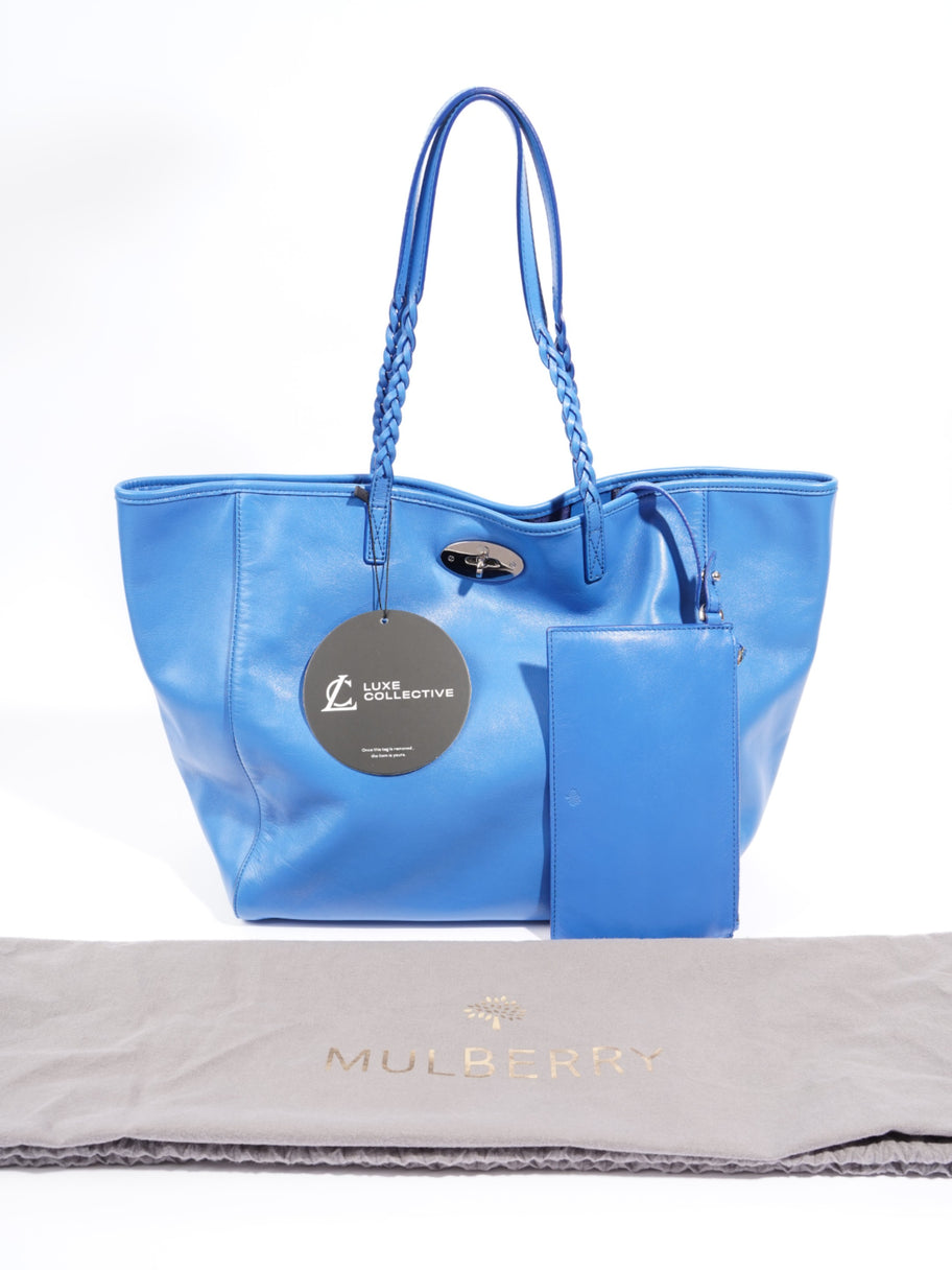 Mulberry Dorset Tote Blue Leather Medium Image 10