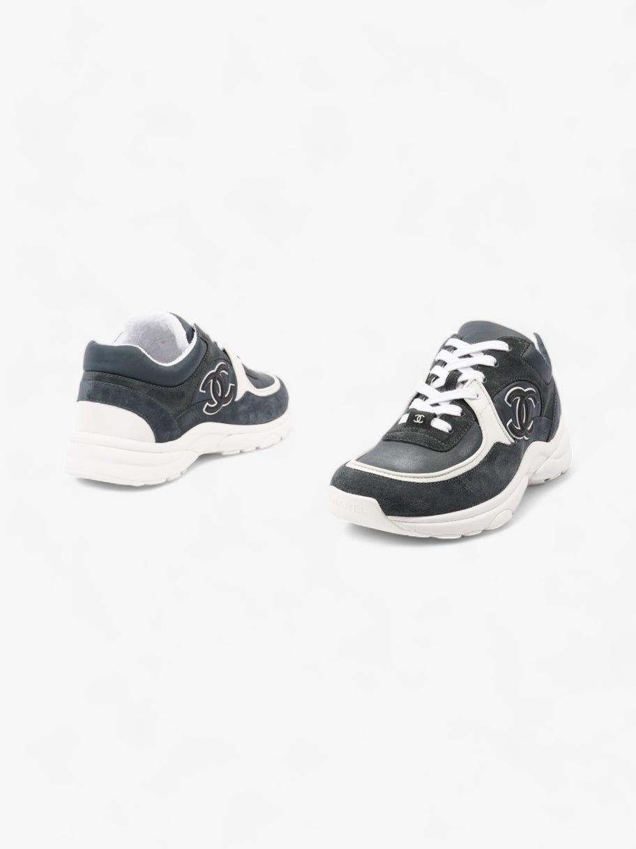 Chanel CC Trainer Black / White Suede EU 39.5 UK 6.5 Image 9