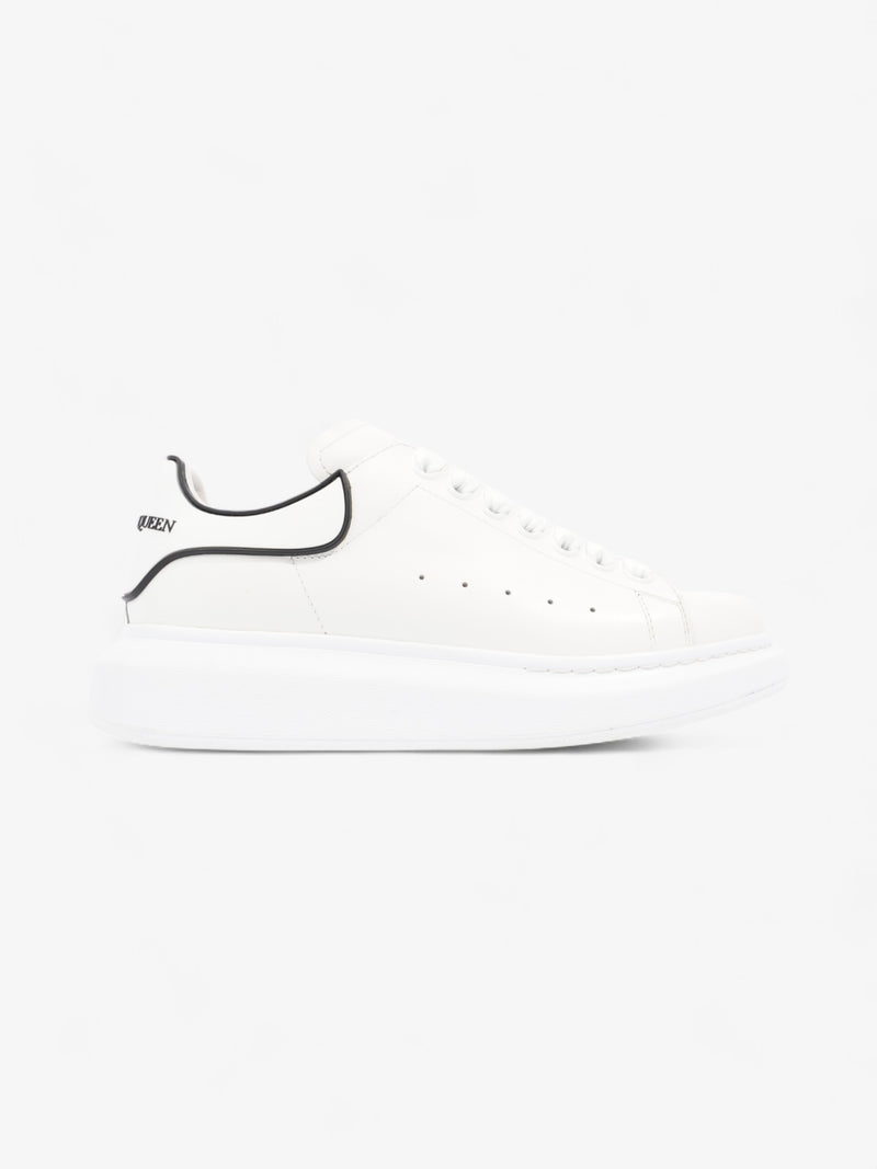  Alexander McQueen Oversized Sneakers White  / Black Leather EU 38 UK 5