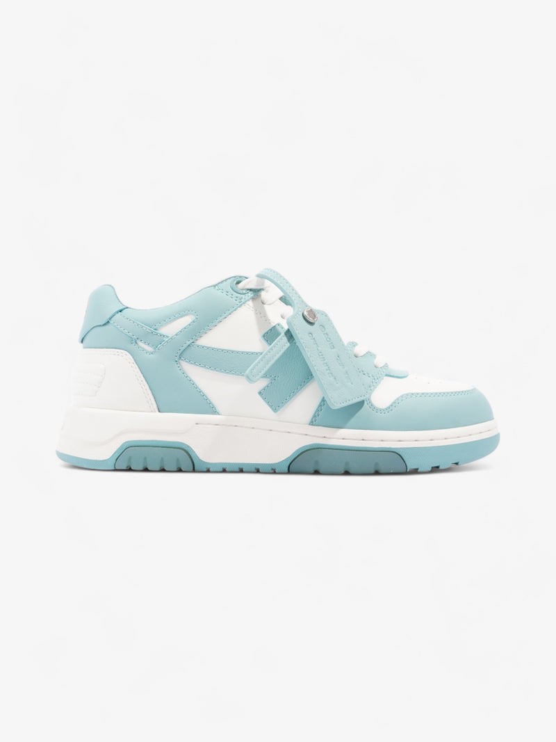  Off White Out Of Office Low Top White / Blue Leather EU 39 UK 6