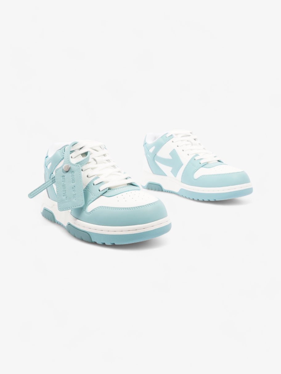 Off White Out Of Office Low Top White / Blue Leather EU 39 UK 6 Image 2