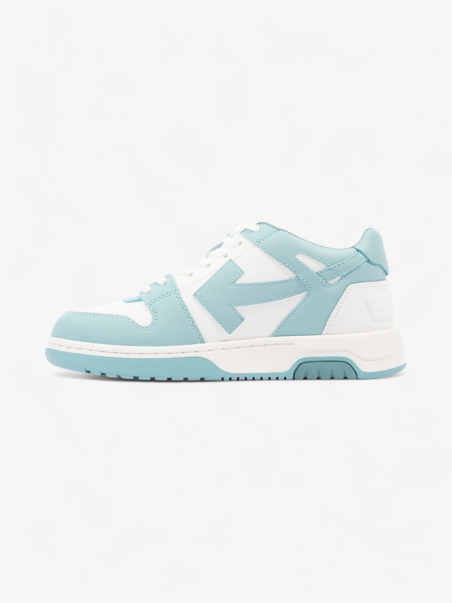 Off White Out Of Office Low Top White / Blue Leather EU 39 UK 6 Image 3