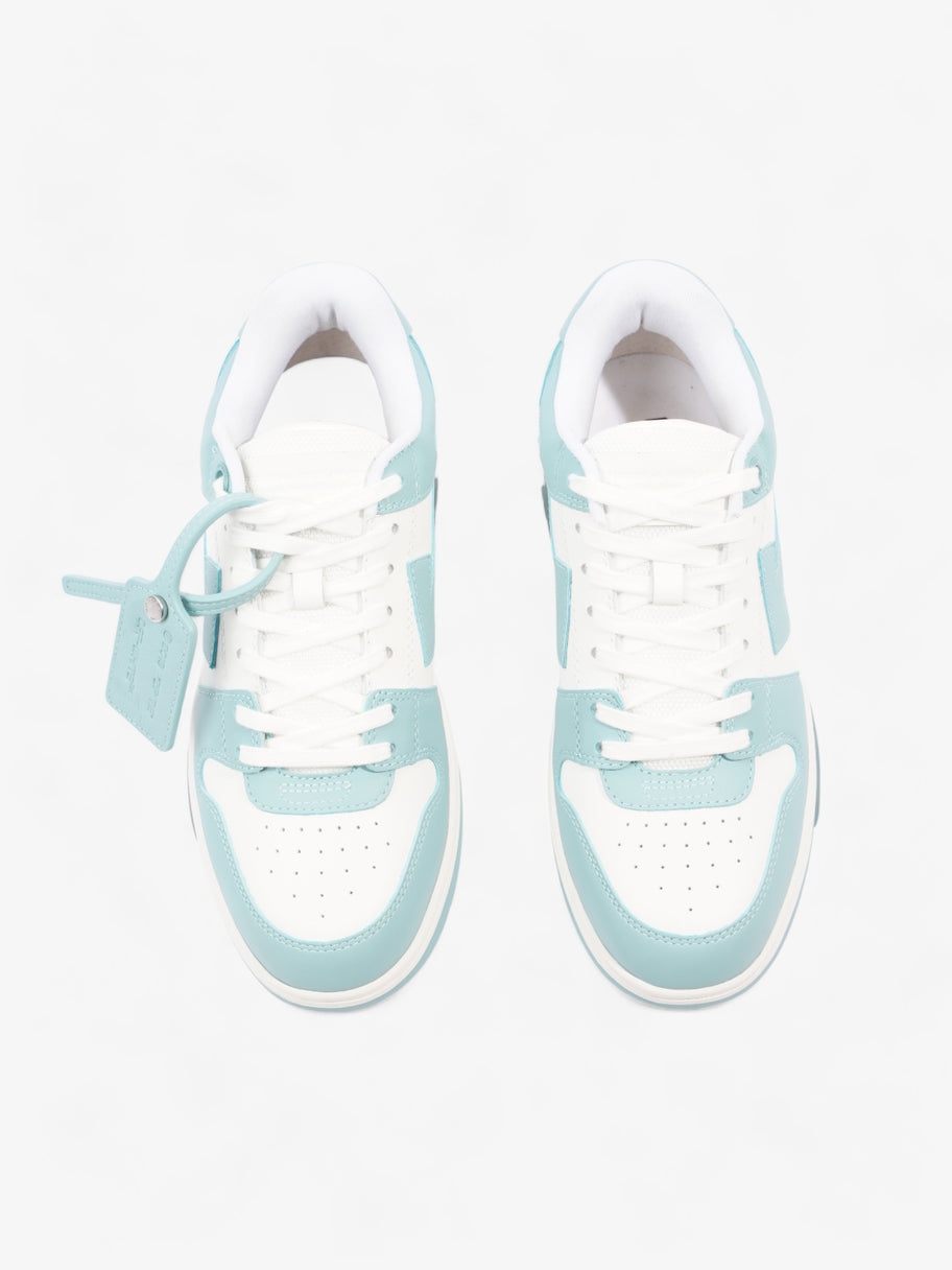 Off White Out Of Office Low Top White / Blue Leather EU 39 UK 6 Image 8