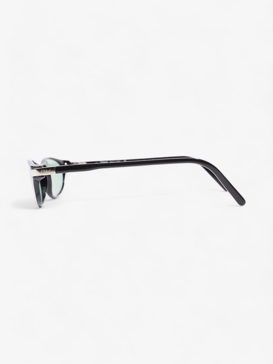 Chloe Oval Sunglasses Black Acetate 135mm Image 2