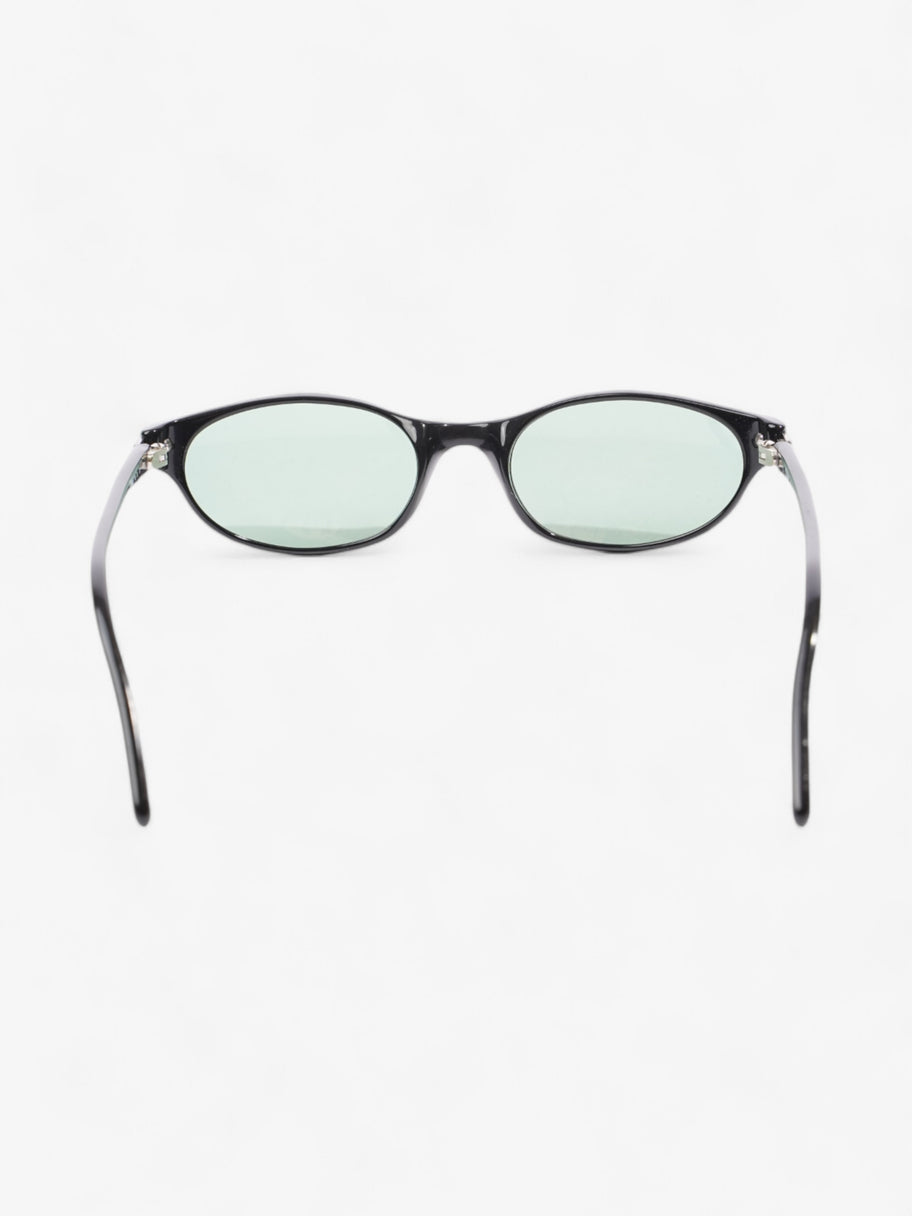 Chloe Oval Sunglasses Black Acetate 135mm Image 3