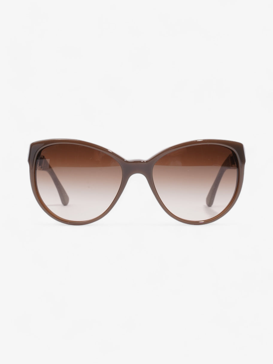 Chain Sunglasses Dusty Pink / Brown Acetate 135mm Image 1