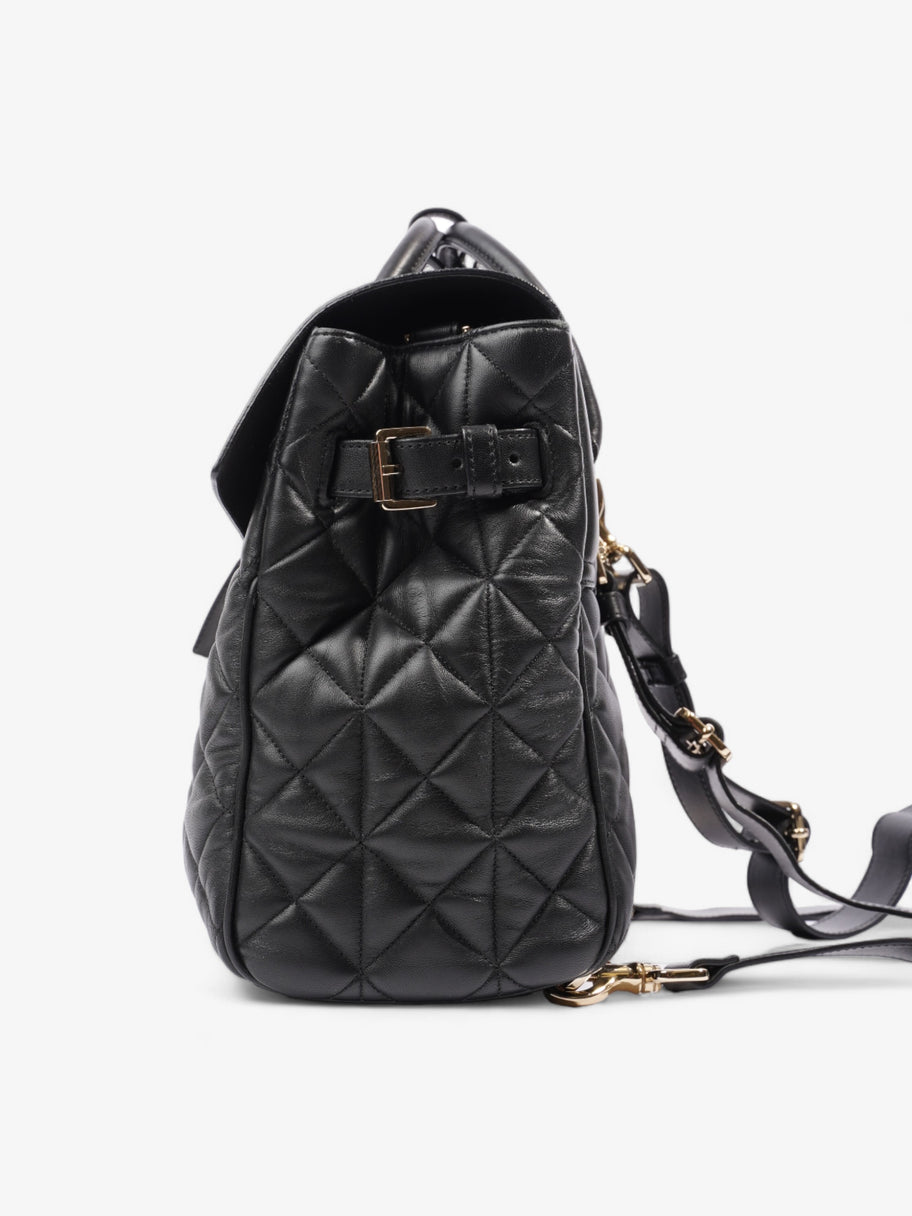 Mulberry Cara Delevingne Backpack Black Leather Image 3