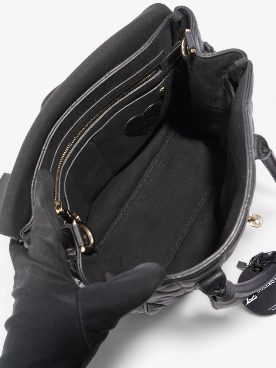 Mulberry Cara Delevingne Backpack Black Leather Image 7