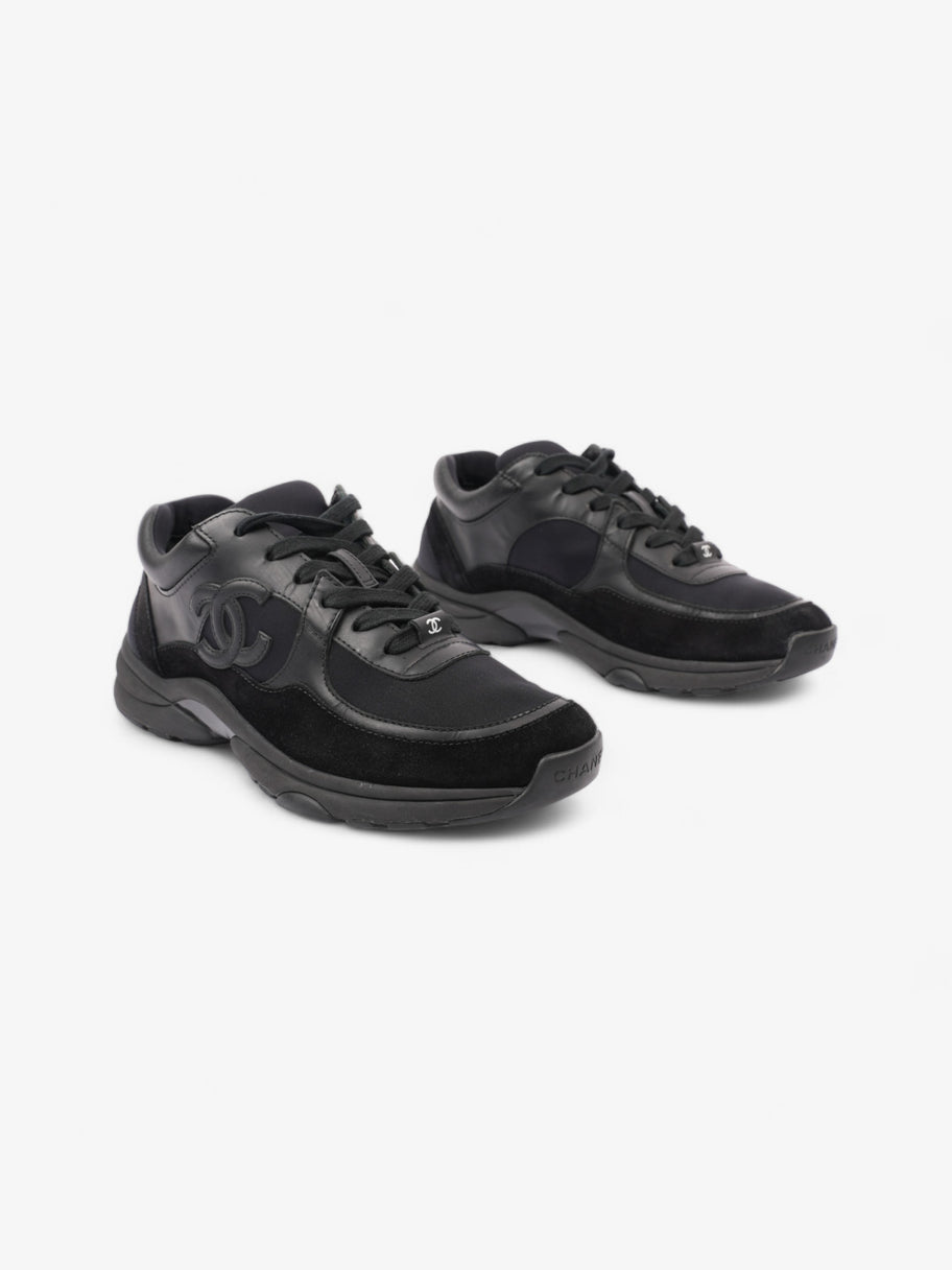 Chanel CC Runner Black Leather EU 37.5 UK 4.5 Image 2