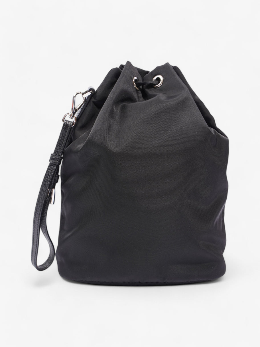 Prada Drawstring Pouch Black Nylon Image 4