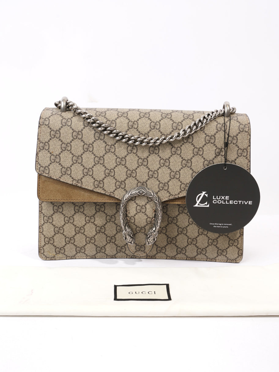 Gucci Dionysus Supreme Print Coated Canvas Large Image 11